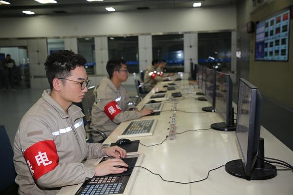 大唐石門(mén)發(fā)電只爭(zhēng)朝夕，站好2020年第一班崗