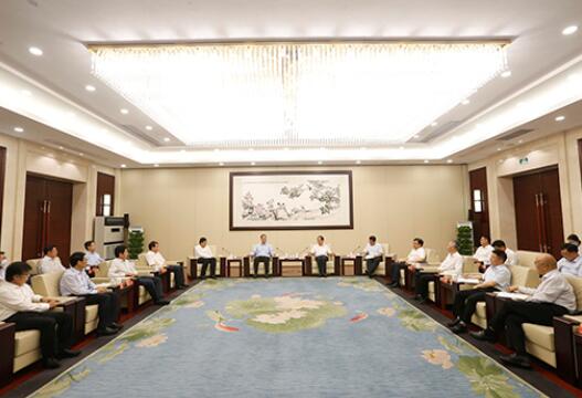國家電網(wǎng)董事長毛偉明與浙江省委書記車俊、省長袁家軍會談