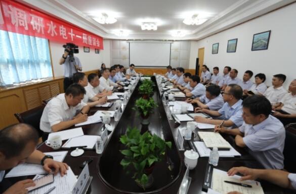 中國電建集團(tuán)公司黨委書記、董事長晏志勇到水電十一局調(diào)研