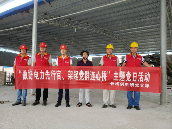 國網(wǎng)廣昌縣供電公司：開展“做好電力先行官、架起黨群連心橋”主題黨日活動