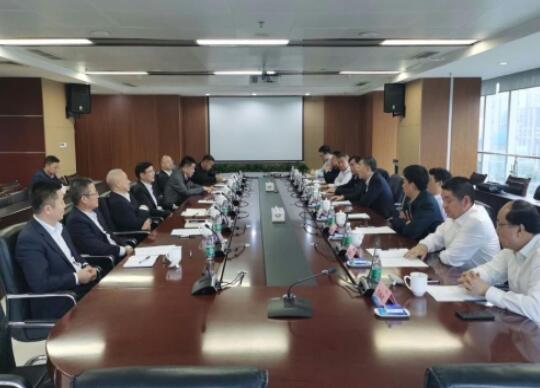 晏志勇拜會(huì)成都軌道交通集團(tuán)黨委書記、董事長胡慶漢
