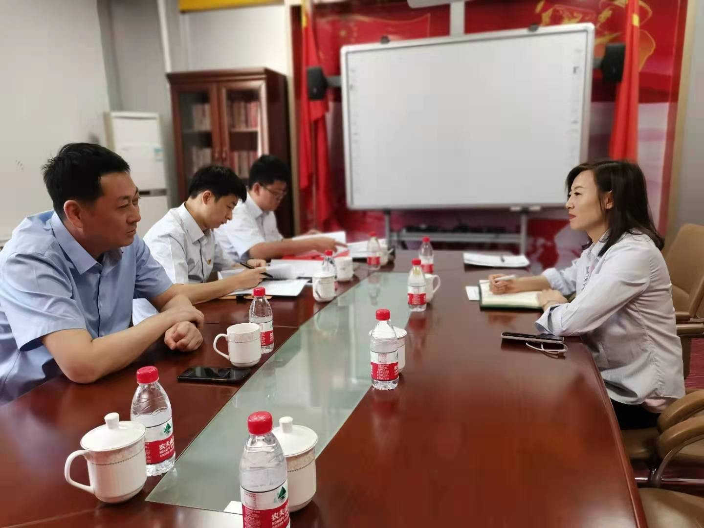 副局長王永強到烏海電業(yè)局千里山分局開展黨史學(xué)習(xí)教育督導(dǎo)、領(lǐng)學(xué)