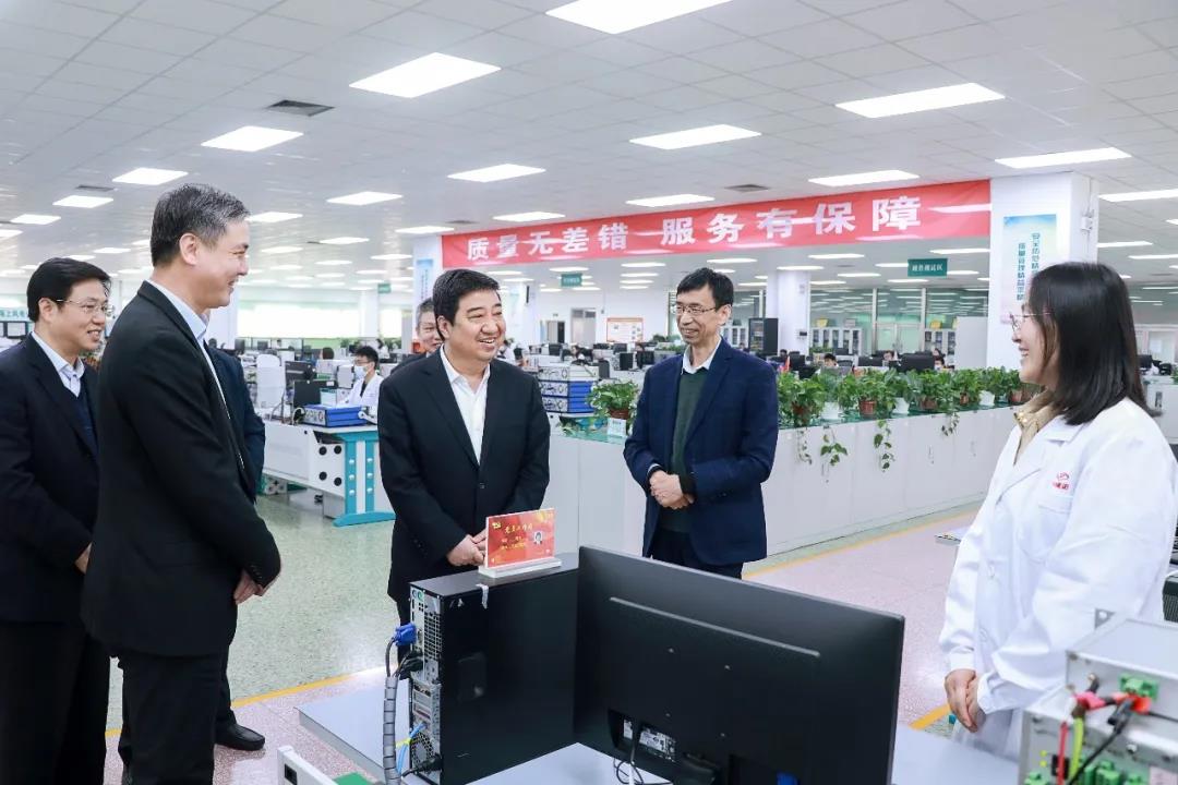 中國(guó)電氣裝備集團(tuán)董事長(zhǎng)調(diào)研平高許繼山東電工，提出要求…