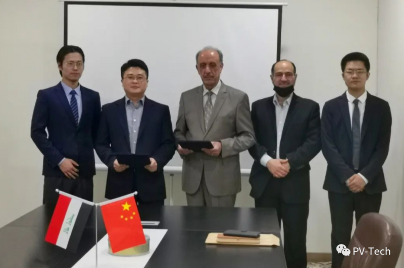 中國能建與伊拉克、越南簽署355MW光伏項目