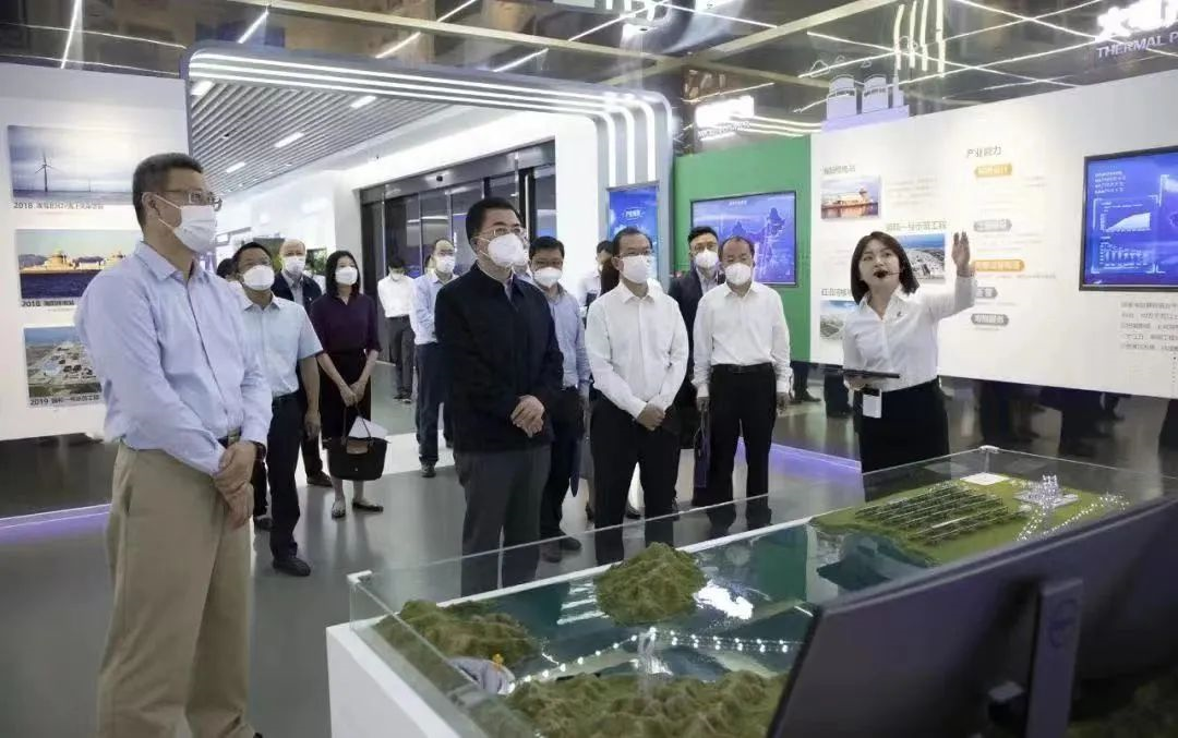 國務(wù)院國資委黨委委員、副主任翁杰明到國家電投督導(dǎo)工作