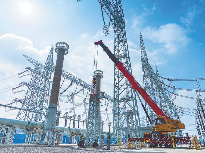 賦能京畿，北京東變電站擴(kuò)建忙