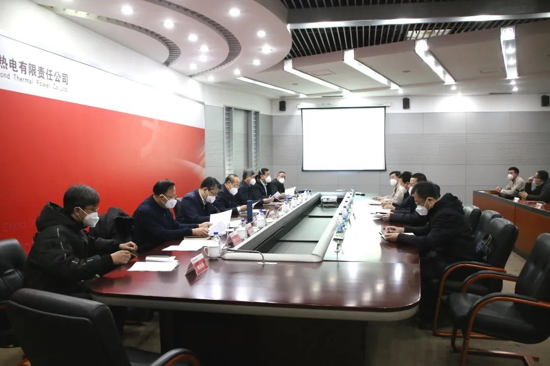 吉林省政府黨組副書記、副省長吳靖平到大唐長春二熱調(diào)研