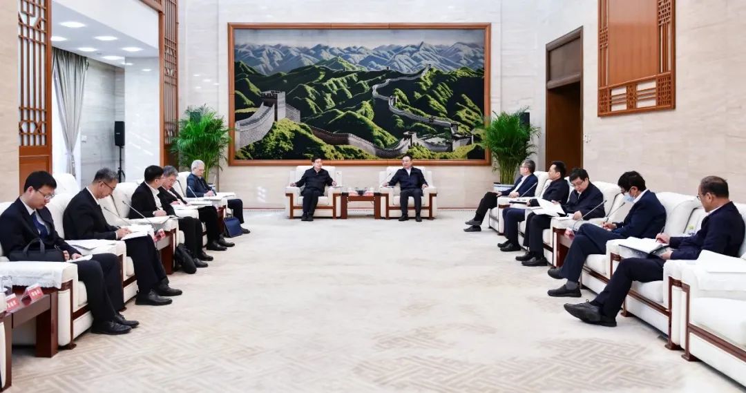 鄒磊會(huì)見(jiàn)中國(guó)一重董事長(zhǎng)劉明忠、總經(jīng)理徐鵬