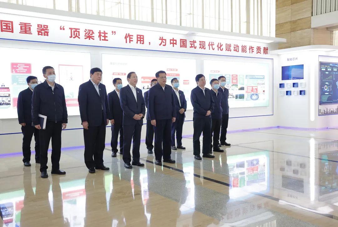 重慶市委書記袁家軍、市長胡衡華與國家電網(wǎng)董事長辛保安、總經(jīng)理張智剛會談