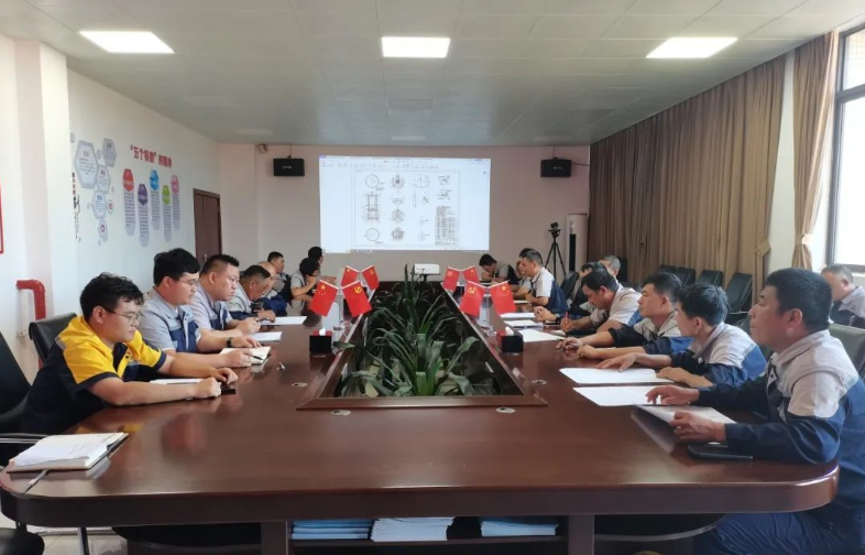中國(guó)水電四局組織召開龍?jiān)春Ｄ螩Z8海上風(fēng)電塔筒項(xiàng)目技術(shù)交底會(huì)