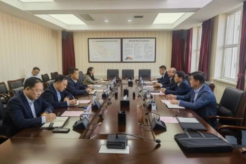 吉電股份牛國君拜會吉林省鄉(xiāng)村振興局黨組書記、局長韓陽