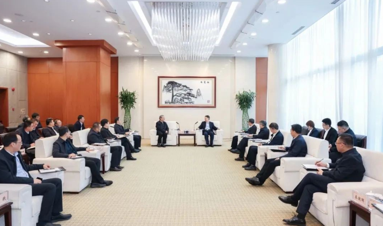 中國華能集團黨組書記、董事長溫樞剛會見河北省委常委、唐山市委書記武衛(wèi)東