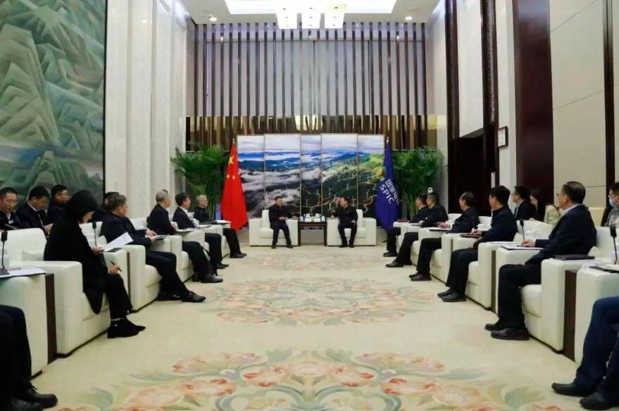 國家電投黨組書記、董事長劉明勝會(huì)見東方電氣黨組書記、董事長俞培根
