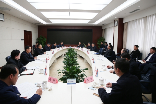 中國(guó)電建黨委書記、董事長(zhǎng)丁焰章拜會(huì)水利部黨組書記、部長(zhǎng)李國(guó)英