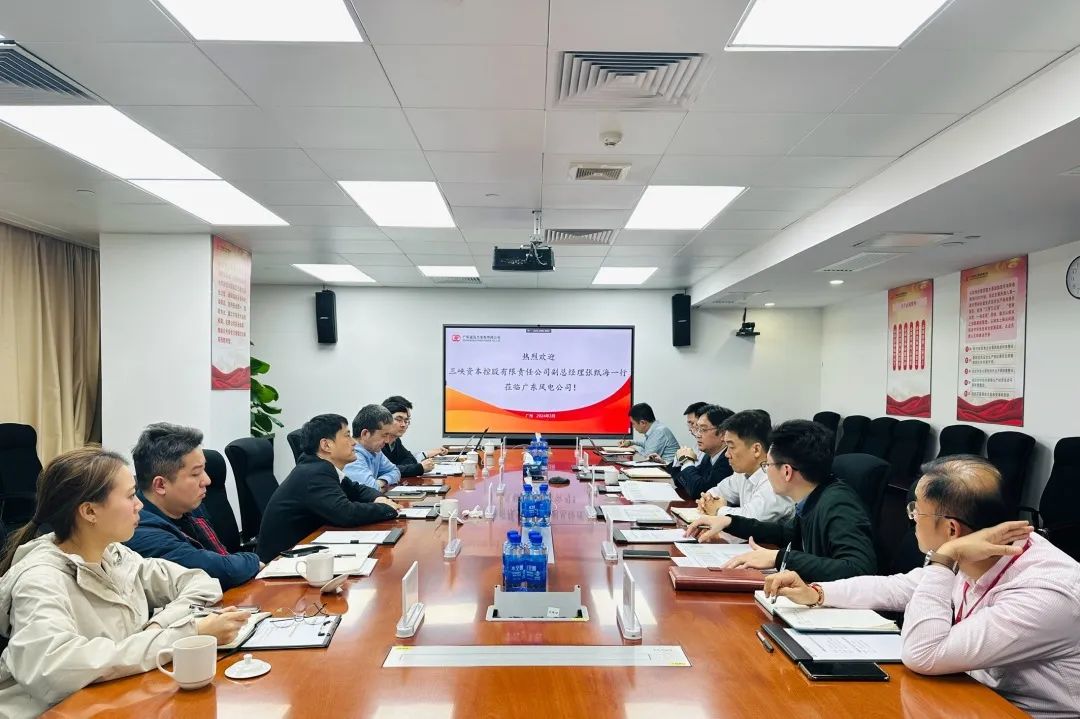 三峽資本與廣東風(fēng)電、深圳能源座談