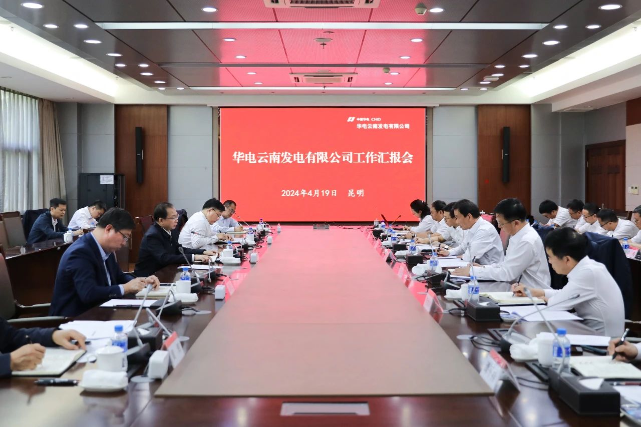 華電黨組書記、董事長江毅赴華電云南區(qū)域調研