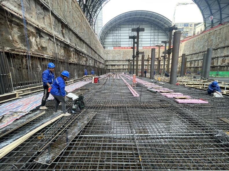 國內(nèi)首座“330千伏地下變電站”迎來主體結構施工攻堅建設階段