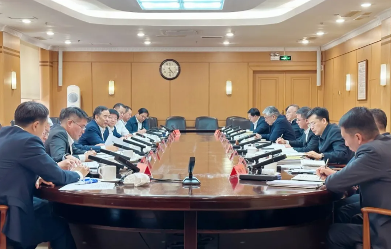 中國能建黨委書記、董事長(zhǎng)宋海良與遼寧省委常委、大連市委書記熊茂平會(huì)談