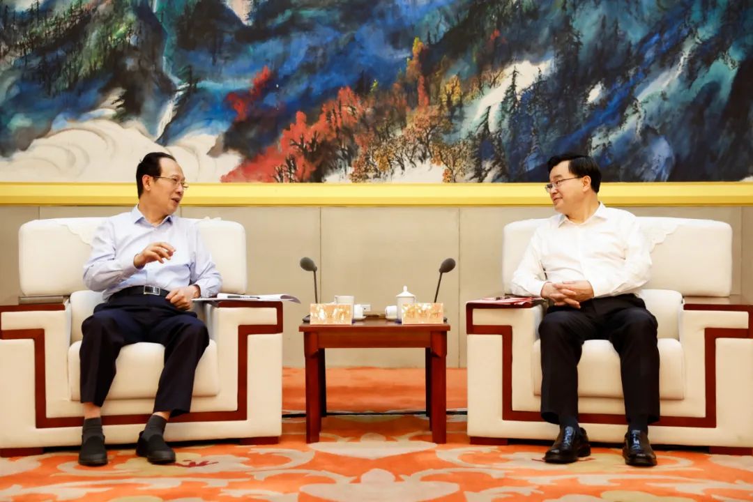 中國電建黨委書記、董事長丁焰章拜會(huì)甘肅省委書記胡昌升
