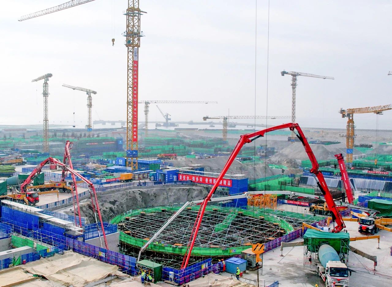 徐大堡核電廠邁入兩種機型、四臺機組全面建設(shè)階段