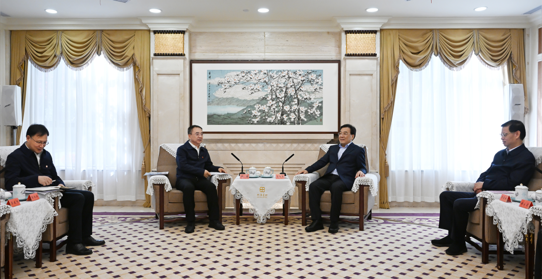 大唐集團董事長鄒磊、總經理張傳江拜會江蘇省委書記信長星、省長許昆林