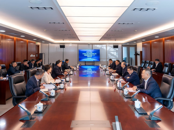 華電集團副總經理吳敬凱會見中國電建黨委常委、副總經理徐鵬程