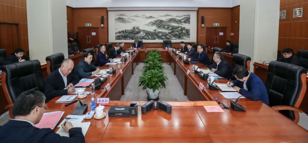 中核集團(tuán)會見中國一重董事、總經(jīng)理、黨委副書記呂智強(qiáng)一行